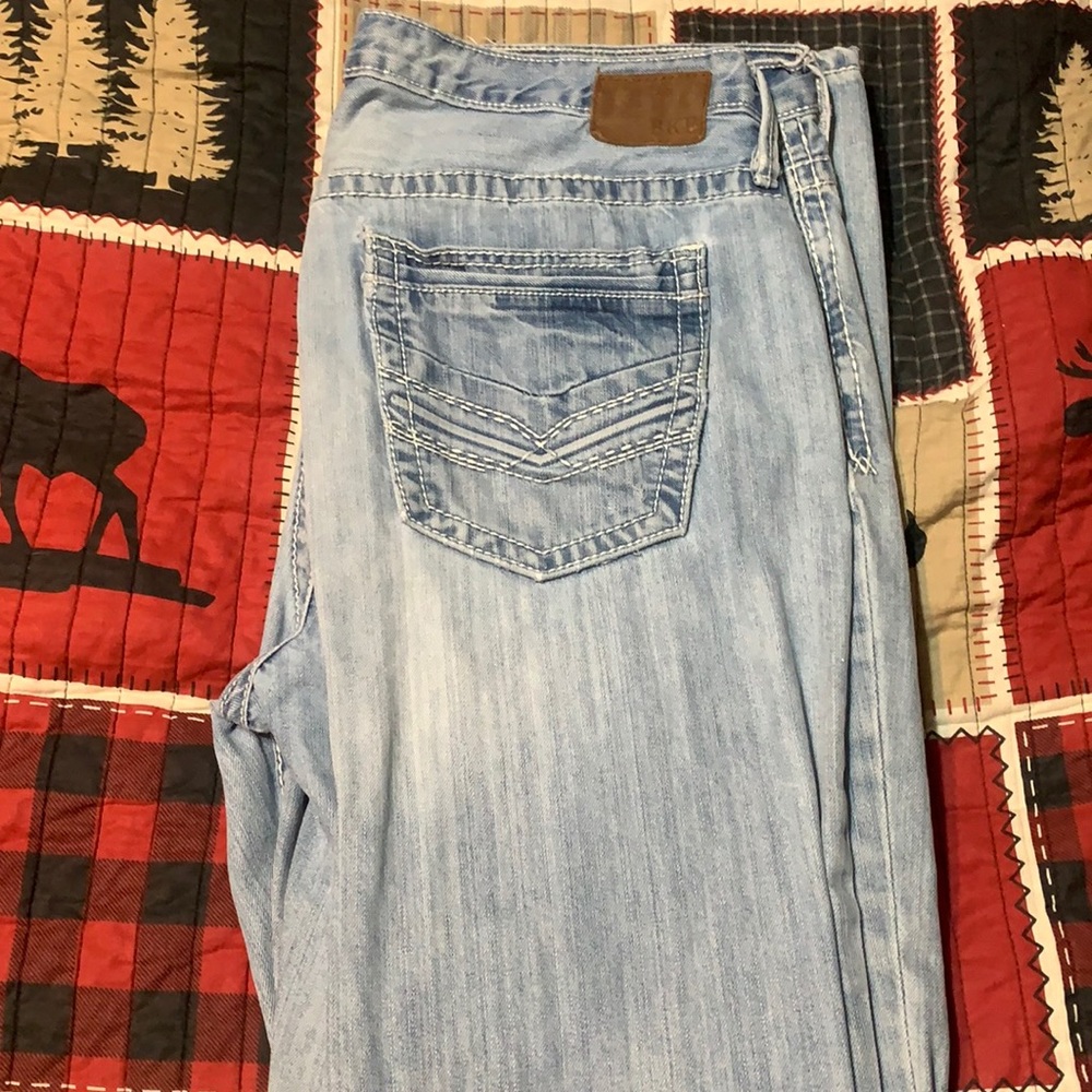 Light was BKE Men’s Jeans “Seth”